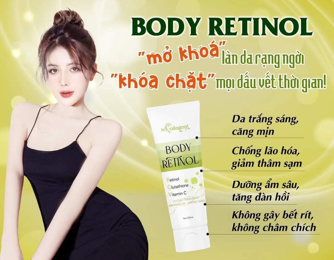Kem body retinol NCollagen