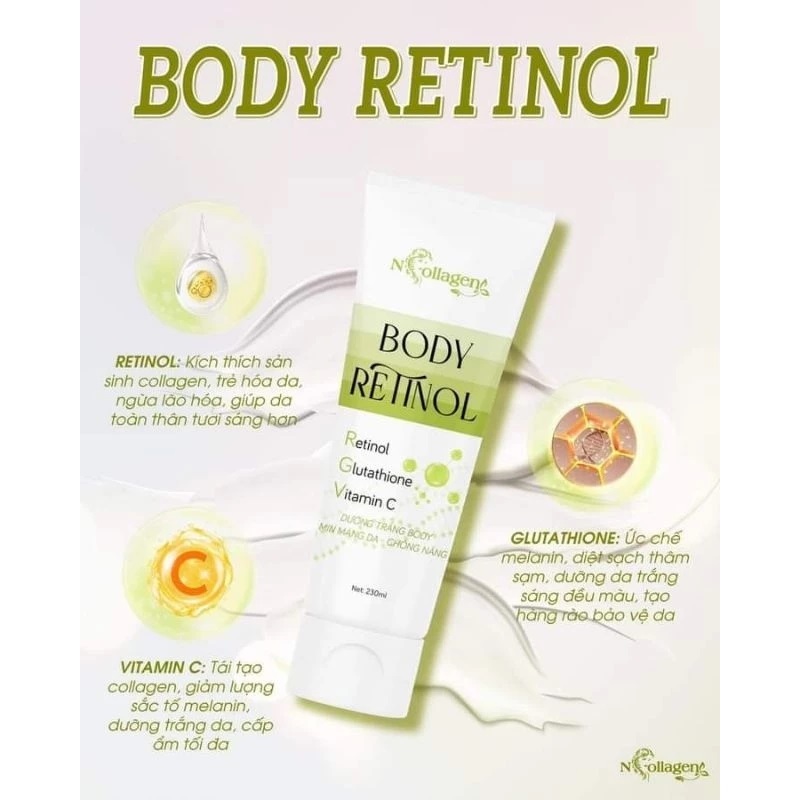 Kem body Retinol NCollagen