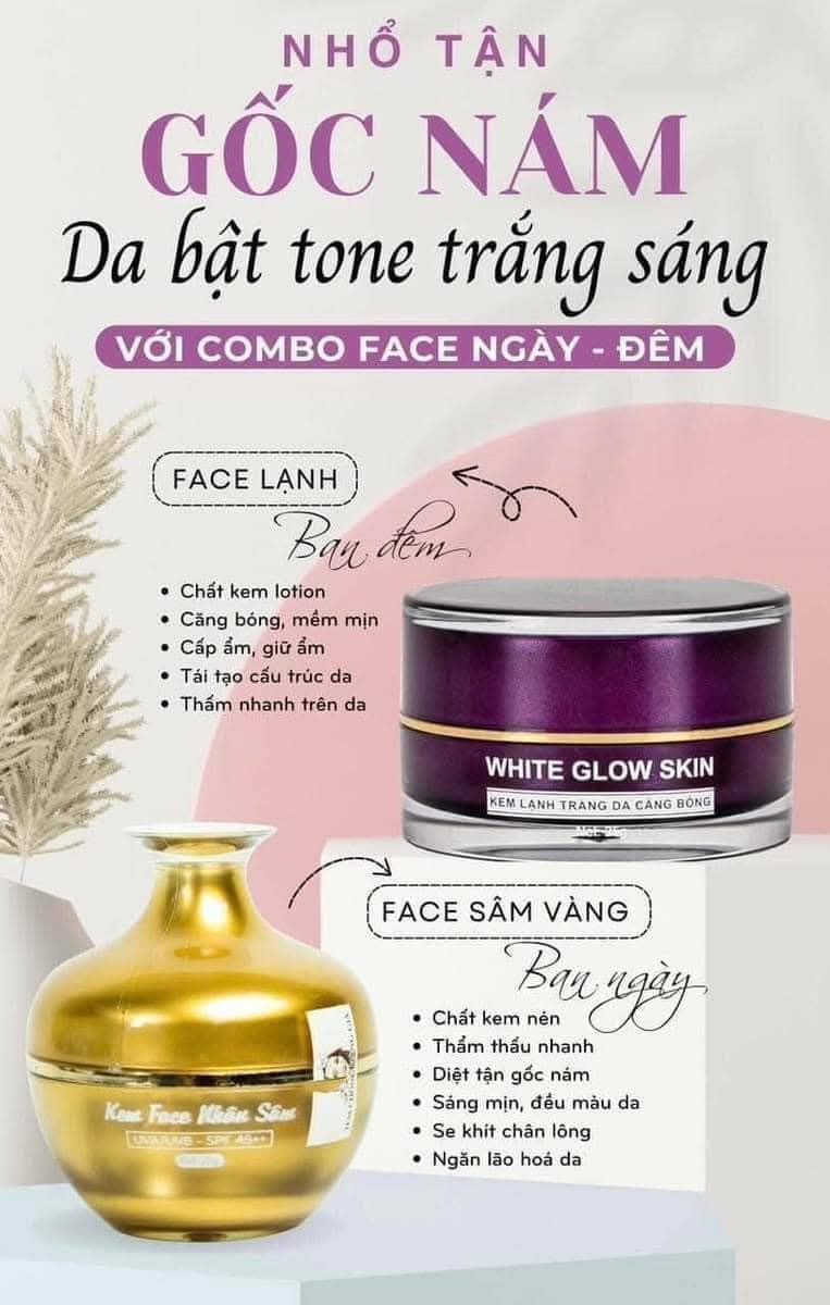 Kem face sâm vàng NCollagen